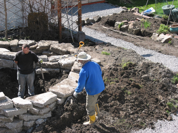 Jean-Yves Pelletier 築造 ~ 顏小梅之花園池塘, 2011
