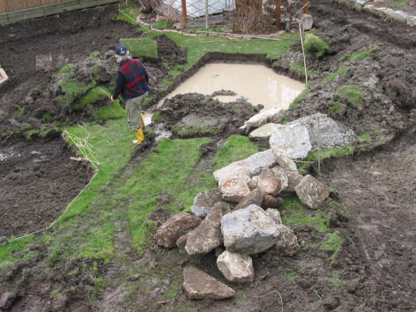 Jean-Yves Pelletier 築造 ~ 顏小梅之花園池塘, 2011