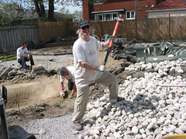 Jean-Yves Pelletier 築造 ~ 顏小梅之花園池塘, 2011